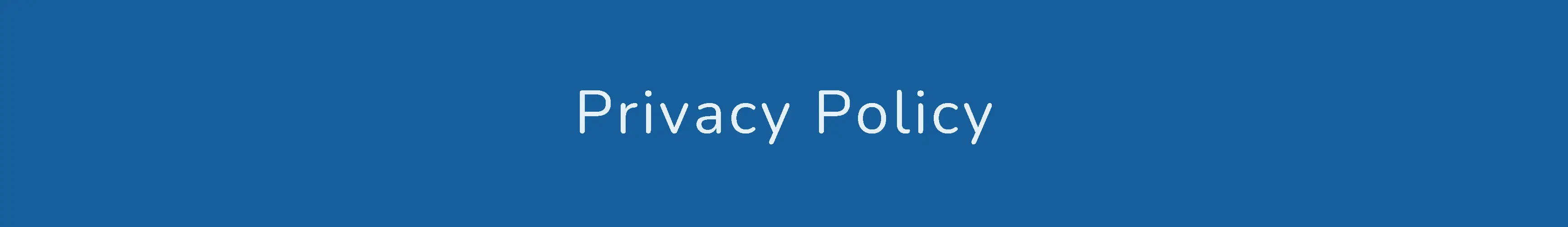Meditationair.com privacy policy banner